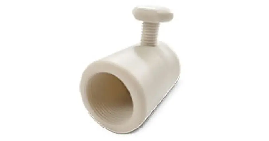 Ein starres, weißes Material, das bei hohen Temperaturen sterilisiert und getestet werden kann