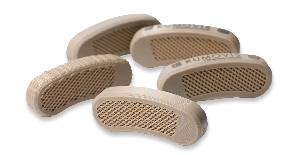 3D-gedruckter Wirbelsäulenkäfig aus PEEK für Wirbelsäulenoperationen 